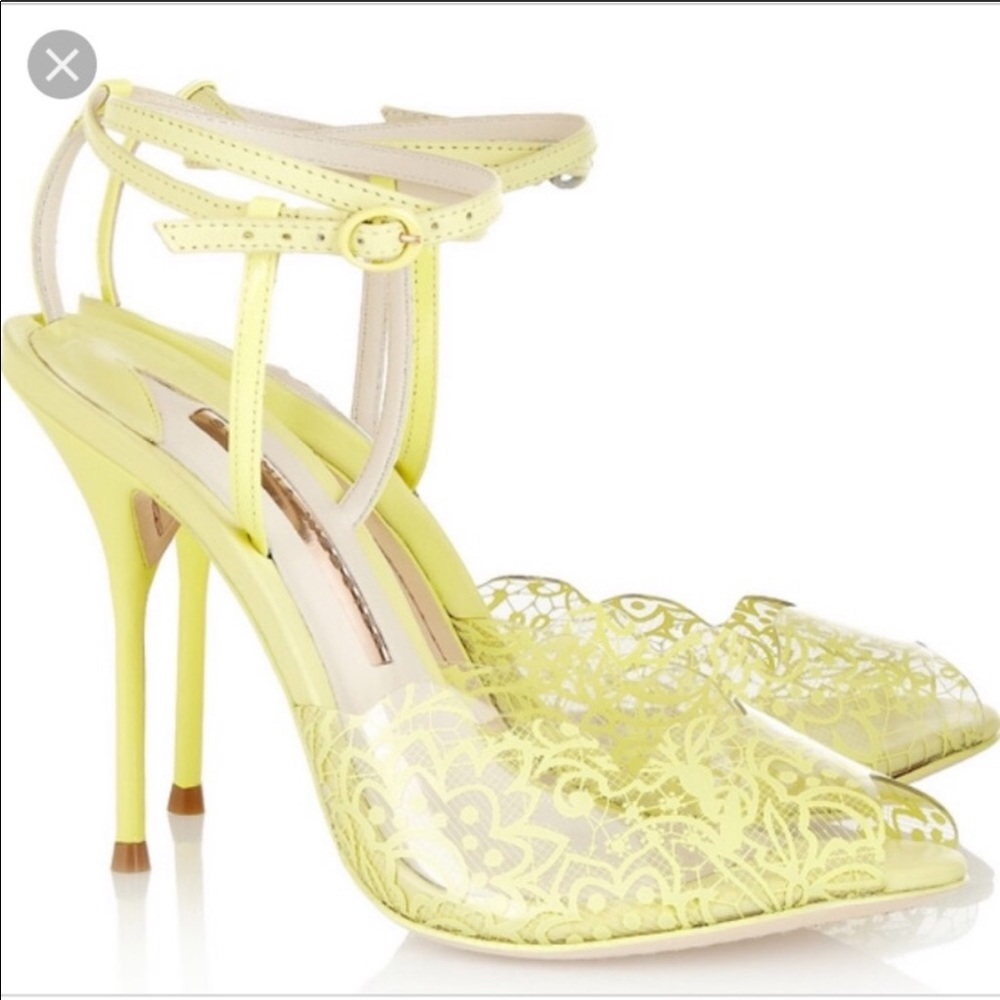 Sophia Webster Kiki lace print shoe